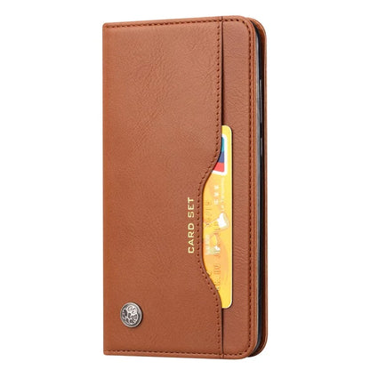 For Samsung Galaxy S24 Cell Phone Case Magnetic Closing PU Leather Wallet Cover