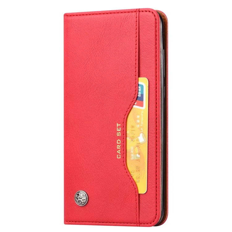 For Samsung Galaxy S24 Cell Phone Case Magnetic Closing PU Leather Wallet Cover