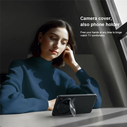 NILLKIN CamShield Prop Magnetic Series for vivo X100 Pro 5G Kickstand Phone Case with Slide Lens Cover