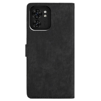 For Motorola Edge 40 5G Case Skin-touch PU Leather+TPU Phone Cover with Hand Strap