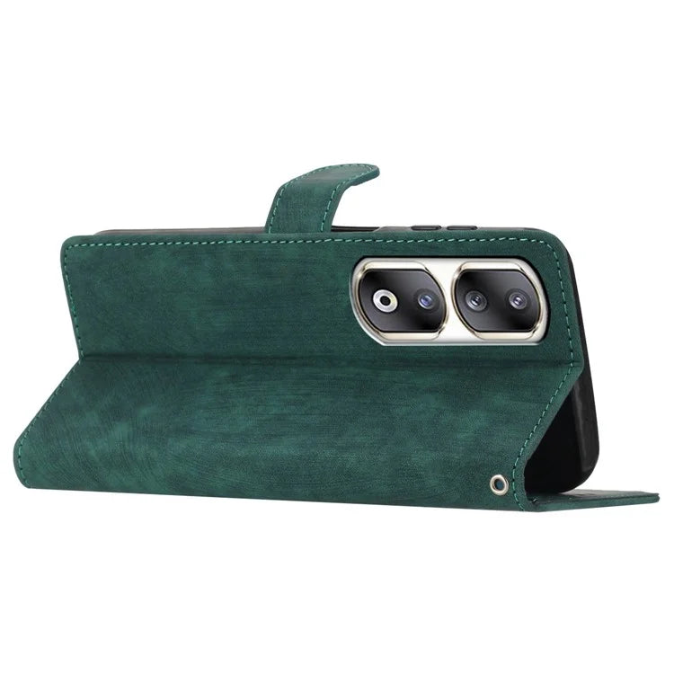 For Honor 90 Pro Case Flip Stand Wallet Phone Cover with Magnetic Closure