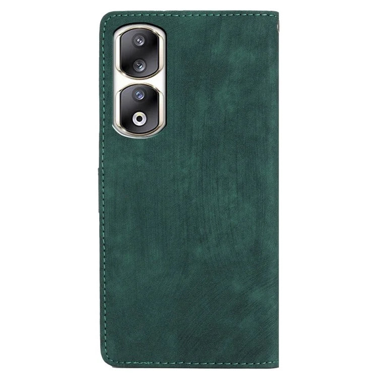 For Honor 90 Pro Case Flip Stand Wallet Phone Cover with Magnetic Closure