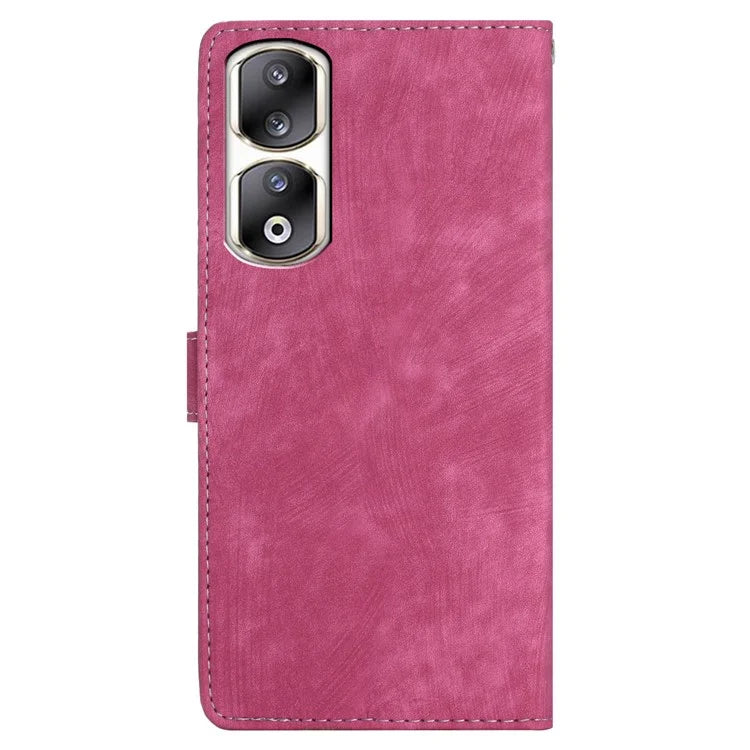 For Honor 90 Pro Case Flip Stand Wallet Phone Cover with Magnetic Closure