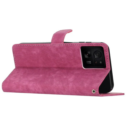 For Xiaomi 13T / 13T Pro / Redmi K60 Ultra Magnetic Case Leather Wallet Phone Stand Cover