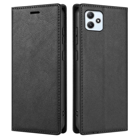 BKS-001 For Xiaomi Redmi 12 4G / 12 5G (Global) / Poco M6 Pro 5G Case Magnetic Leather Flip Cover