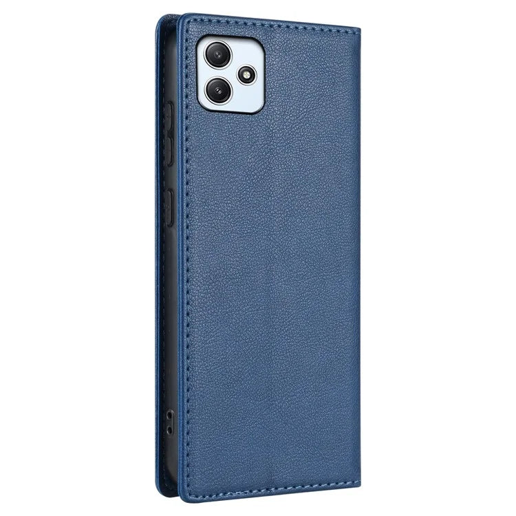 BKS-001 For Xiaomi Redmi 12 4G / 12 5G (Global) / Poco M6 Pro 5G Case Magnetic Leather Flip Cover