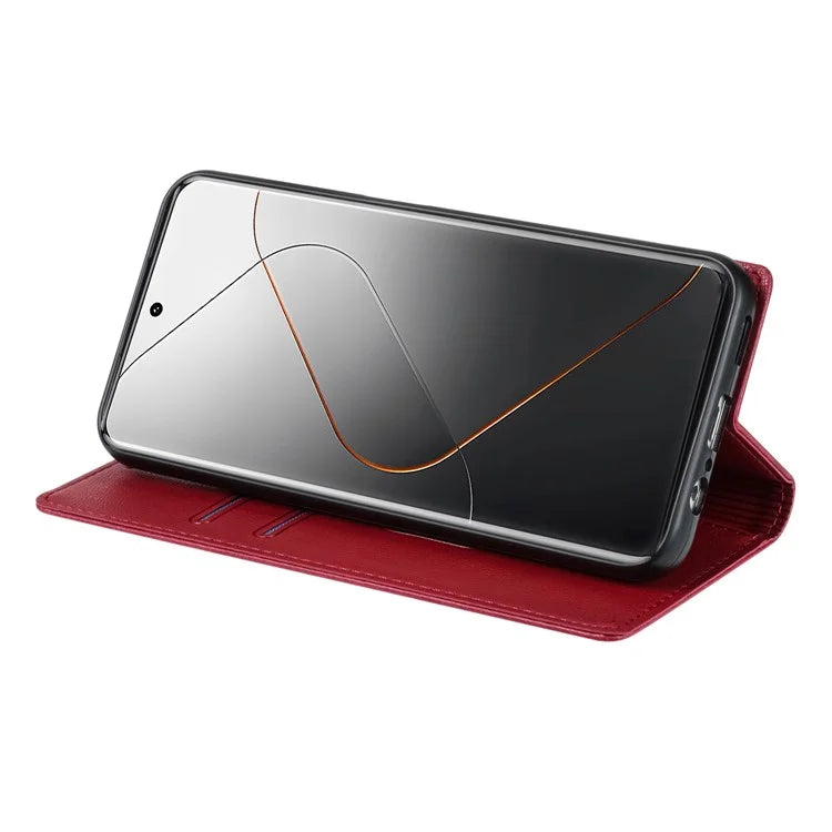 BKS-001 For Xiaomi Redmi 12 4G / 12 5G (Global) / Poco M6 Pro 5G Case Magnetic Leather Flip Cover