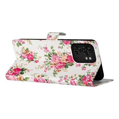 For Motorola Edge 40 5G Artistic Printing Leather Wallet Case