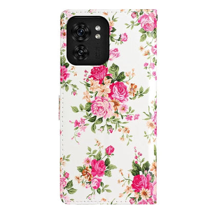 For Motorola Edge 40 5G Artistic Printing Leather Wallet Case