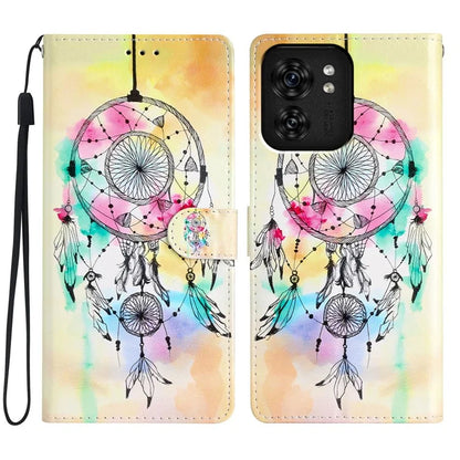 For Motorola Edge 40 5G Artistic Printing Leather Wallet Case