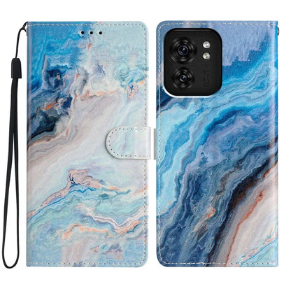 For Motorola Edge 40 5G Artistic Printing Leather Wallet Case