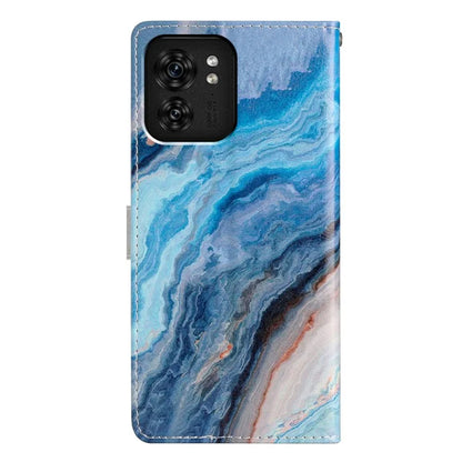 For Motorola Edge 40 5G Artistic Printing Leather Wallet Case