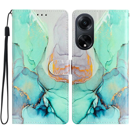 For Oppo A98 5G Card Holder Case Leather TPU Inner Shell Phone Cover