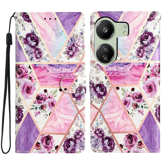 For Xiaomi Redmi 13C 4G / Poco C65 4G Leather Case with Card Pocket
