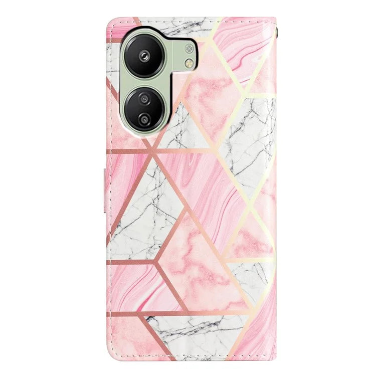 For Xiaomi Redmi 13C 4G / Poco C65 4G Leather Case with Card Pocket