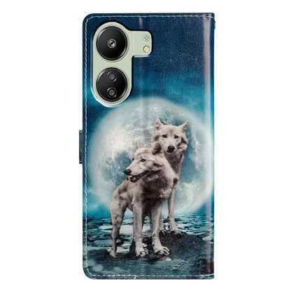 For Xiaomi Redmi 13C 4G / Poco C65 4G Leather Case with Card Pocket