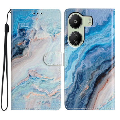 For Xiaomi Redmi 13C 4G / Poco C65 4G Leather Case with Card Pocket