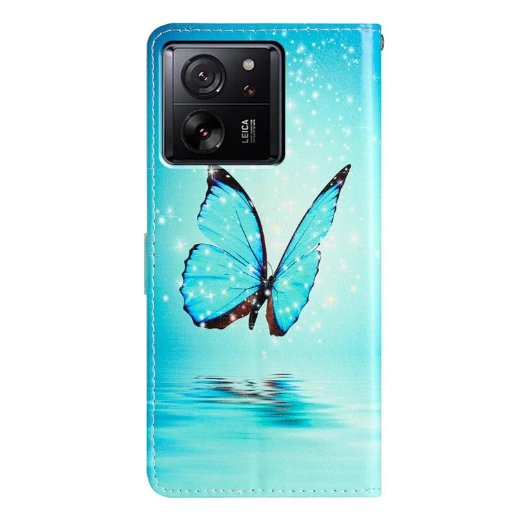 For Xiaomi 13T / 13T Pro / Redmi K60 Ultra Pattern Card Slot Leather Case