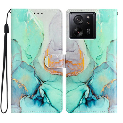 For Xiaomi 13T / 13T Pro / Redmi K60 Ultra Pattern Card Slot Leather Case