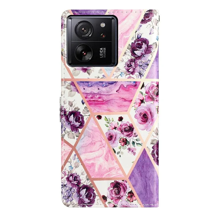 For Xiaomi 13T / 13T Pro / Redmi K60 Ultra Pattern Card Slot Leather Case