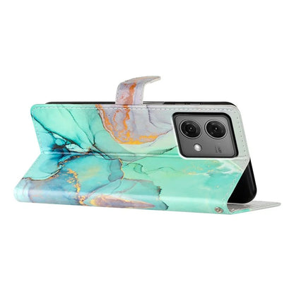 For Motorola Moto G84 5G Leather Case Wallet Cover with Card Slot Holder Stand
