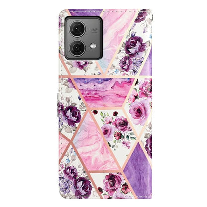 For Motorola Moto G84 5G Leather Case Wallet Cover with Card Slot Holder Stand