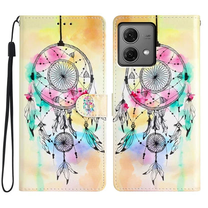 For Motorola Moto G84 5G Leather Case Wallet Cover with Card Slot Holder Stand