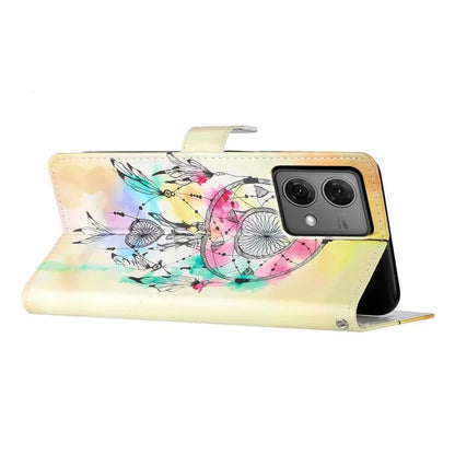 For Motorola Moto G84 5G Leather Case Wallet Cover with Card Slot Holder Stand