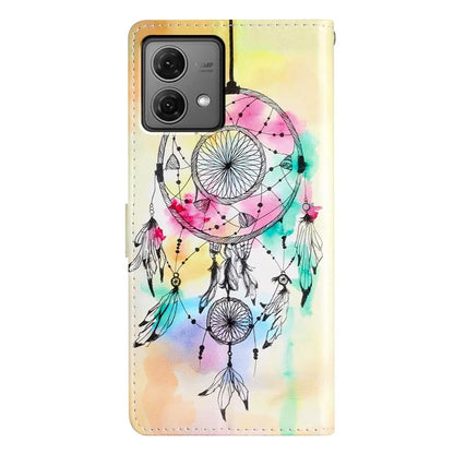 For Motorola Moto G84 5G Leather Case Wallet Cover with Card Slot Holder Stand