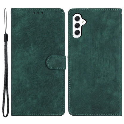Leather Case for Samsung Galaxy A55 5G Shell Solid Color Stand Wallet Phone Cover