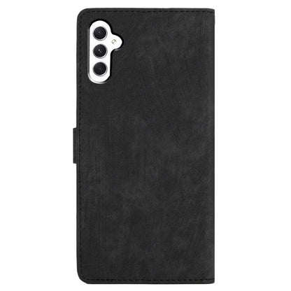 Leather Case for Samsung Galaxy A55 5G Shell Solid Color Stand Wallet Phone Cover