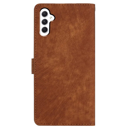 Leather Case for Samsung Galaxy A55 5G Shell Solid Color Stand Wallet Phone Cover