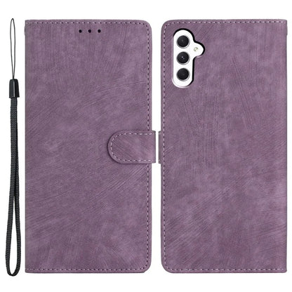 Leather Case for Samsung Galaxy A55 5G Shell Solid Color Stand Wallet Phone Cover