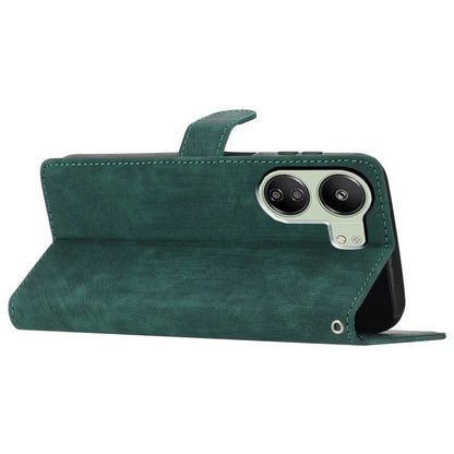 For Xiaomi Redmi 13C 4G / Poco C65 4G Cell Phone Case Skin-touch Leather Flip Stand Cover
