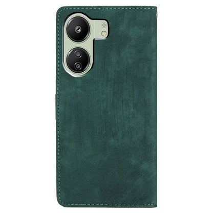 For Xiaomi Redmi 13C 4G / Poco C65 4G Cell Phone Case Skin-touch Leather Flip Stand Cover
