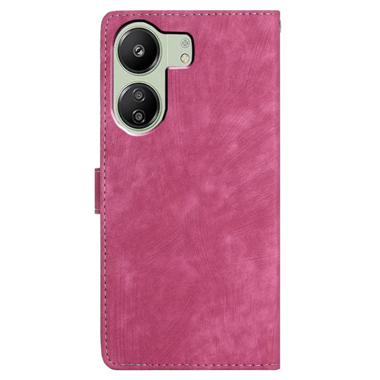 For Xiaomi Redmi 13C 4G / Poco C65 4G Cell Phone Case Skin-touch Leather Flip Stand Cover