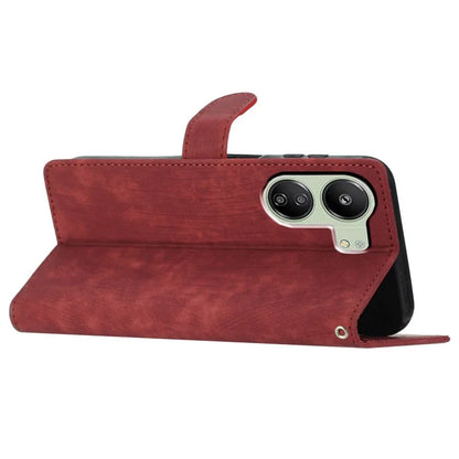 For Xiaomi Redmi 13C 4G / Poco C65 4G Cell Phone Case Skin-touch Leather Flip Stand Cover