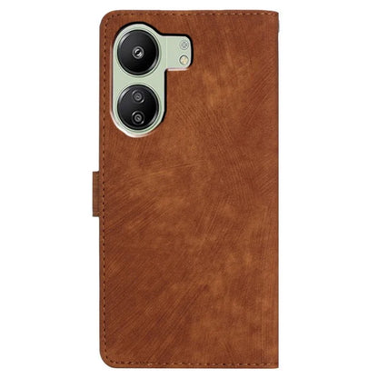 For Xiaomi Redmi 13C 4G / Poco C65 4G Cell Phone Case Skin-touch Leather Flip Stand Cover