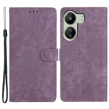 For Xiaomi Redmi 13C 4G / Poco C65 4G Cell Phone Case Skin-touch Leather Flip Stand Cover