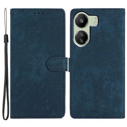 For Xiaomi Redmi 13C 4G / Poco C65 4G Cell Phone Case Skin-touch Leather Flip Stand Cover