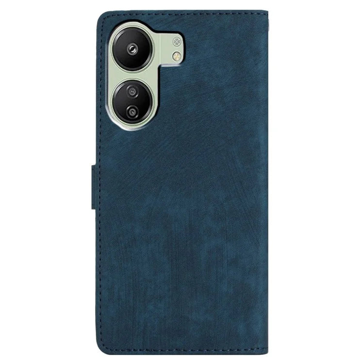For Xiaomi Redmi 13C 4G / Poco C65 4G Cell Phone Case Skin-touch Leather Flip Stand Cover