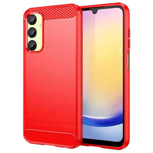 For Samsung Galaxy A25 5G (Global) (161.0 x 76.5 x 8.3mm) Brushed Cell Phone Case Anti-Scratch TPU Phone Cover