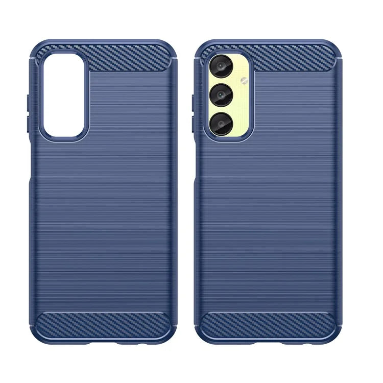 For Samsung Galaxy A25 5G (Global) (161.0 x 76.5 x 8.3mm) Brushed Cell Phone Case Anti-Scratch TPU Phone Cover