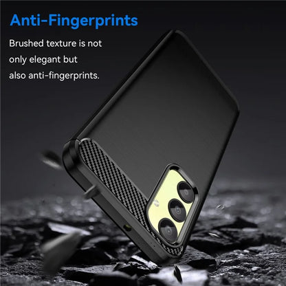 For Samsung Galaxy A25 5G (Global) (161.0 x 76.5 x 8.3mm) Brushed Cell Phone Case Anti-Scratch TPU Phone Cover