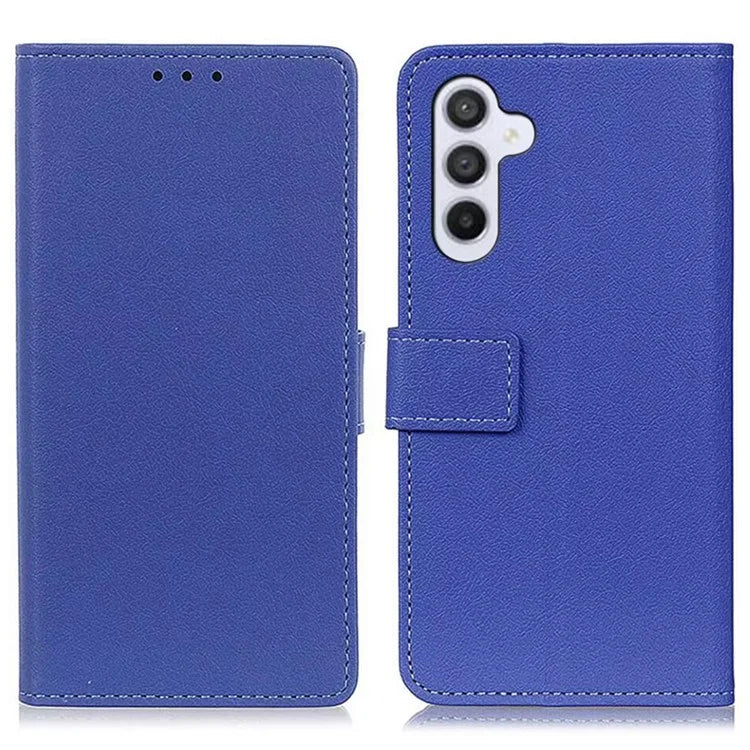 For Samsung Galaxy A55 5G Case PU Leather Wallet Stand Shell Anti-Scratch Cell Phone Cover
