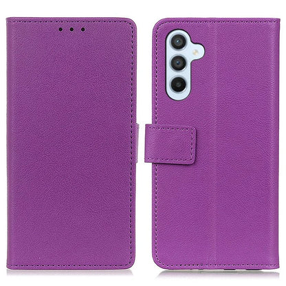 For Samsung Galaxy A55 5G Case PU Leather Wallet Stand Shell Anti-Scratch Cell Phone Cover