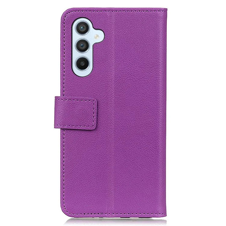 For Samsung Galaxy A55 5G Case PU Leather Wallet Stand Shell Anti-Scratch Cell Phone Cover