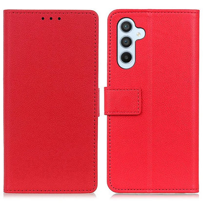 For Samsung Galaxy A55 5G Case PU Leather Wallet Stand Shell Anti-Scratch Cell Phone Cover