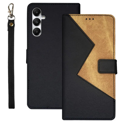 IDEWEI For Samsung Galaxy A55 5G Case PU Leather Flip Cover with Card Holder