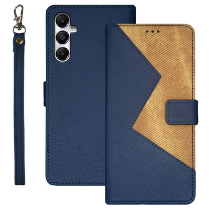 IDEWEI For Samsung Galaxy A55 5G Case PU Leather Flip Cover with Card Holder
